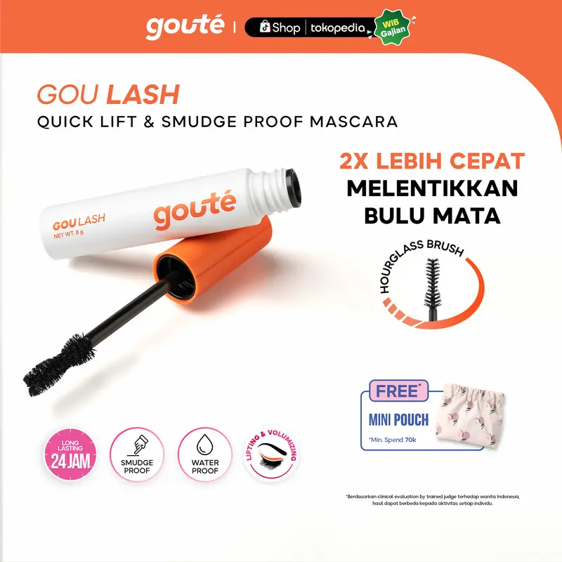 gouté Goulash - Quick Lift Mascara - Long-lasting up to 24H │ Waterproof │ Smudgeproof │ High-Pigmented 0