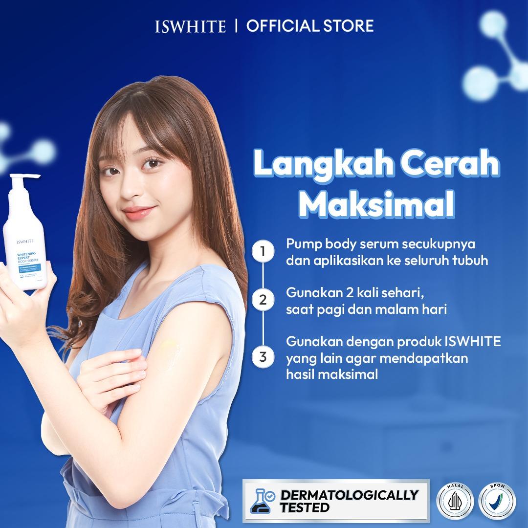ISWHITE Double Glowing Package Body Mask Body Serum Pencerah Tubuh ISWHITE Double Glowing Package Body Mask Body Serum Pencerah Tubuh