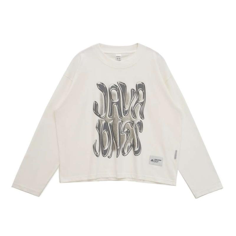 JAVAJONES Boxy Crop Tee Timo Longsleeve 0