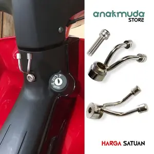 Gantungan Barang Motor Bandul 2 Cabang Bebek Matic Motor Jupiter Z Mx King Supra Nmax Mio Beat Vario Scoopy