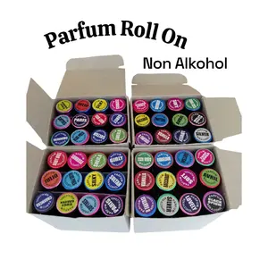[12pcs] PARFUM ROLL ON Minyak Wangi Non Alkohol ukuran 7ml