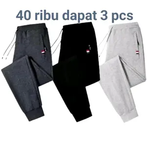 paket murah 3 pcs celana jogger pants pria wanita celana Olahraga kolor pria wanita Sport