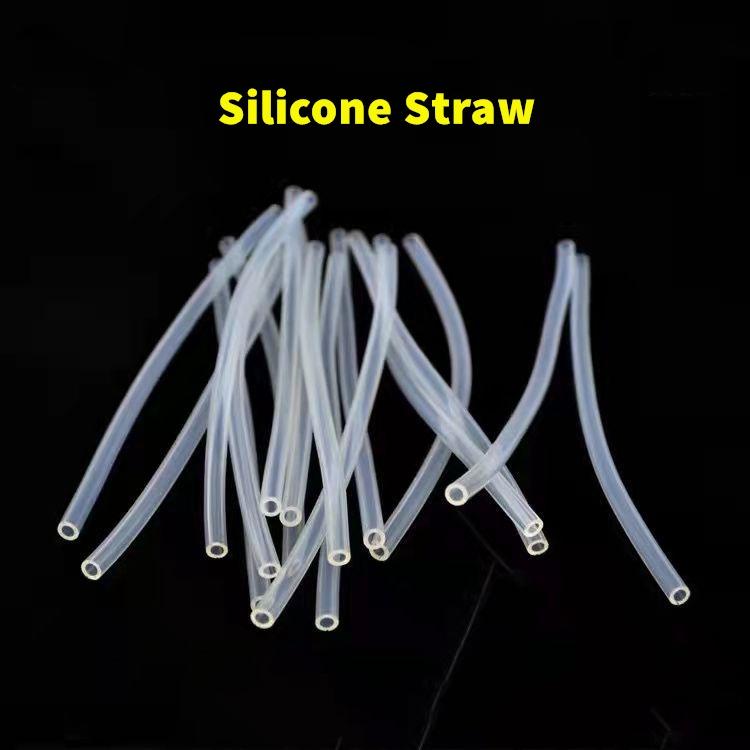 Ống Hút Silicon Cho Bình Sữa Em Bé, 3 Miếng, Bóng Trọng Lực, Sippy, Phụ Kiện Thay Thế 2