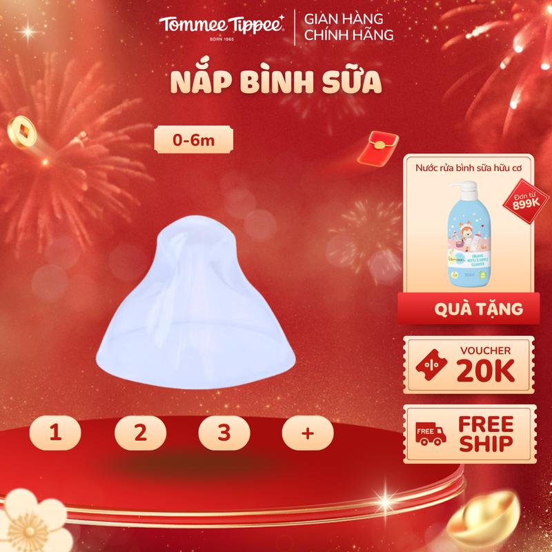 Nắp Bình Tommee Tippee Nhiều Size Từ 0m Dành Cho Bé Từ Sơ Sinh