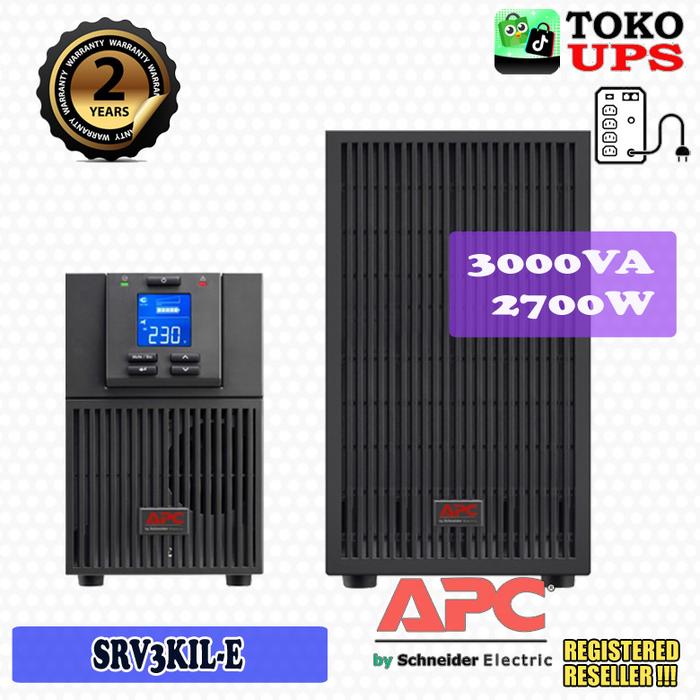 Gambar UPS APC SRV3KIL-E SRV3KILE 3000VA 2700W Easy UPS Online LCD External Battery Pack - Unit dari TokoUPS Kota Administrasi Jakarta Pusat Tokopedia