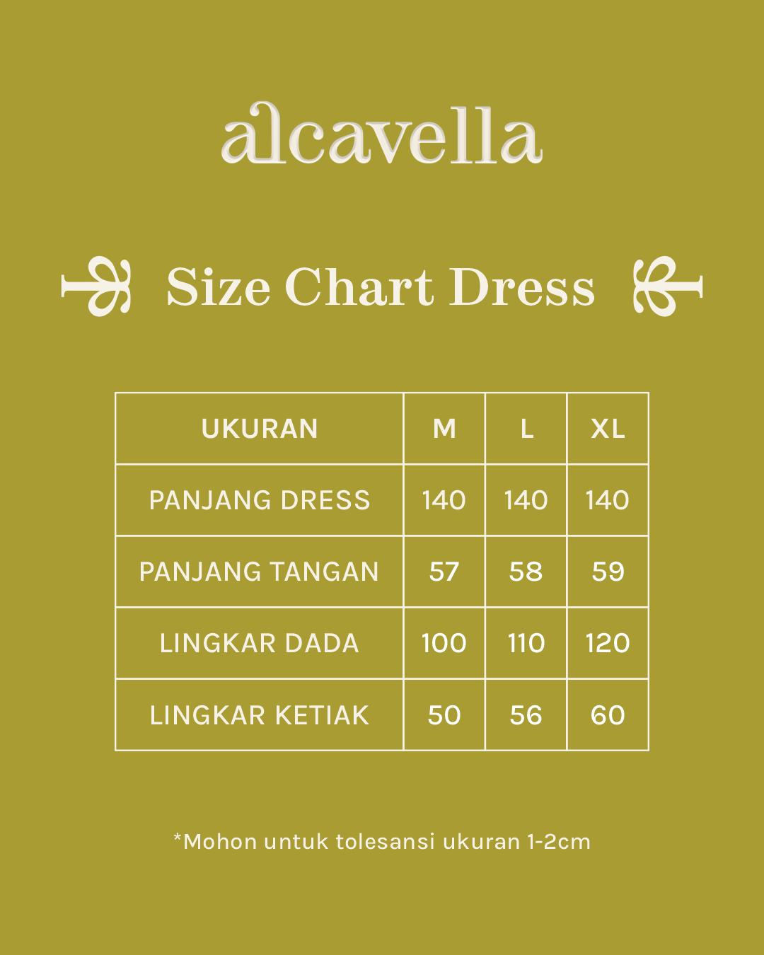 Alcavella - Sharadiva Ayaraa Series | Baju Gamis Dress Mewah & Anggun