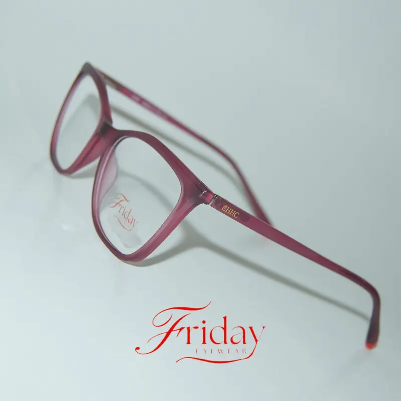 Kacamata Frame Kotak Tipis Ringan Terbaru Cocok untuk Wajah Bulat dan Tirus cocok untuk lensa Photocromic Blureray dan Bluecromic 3