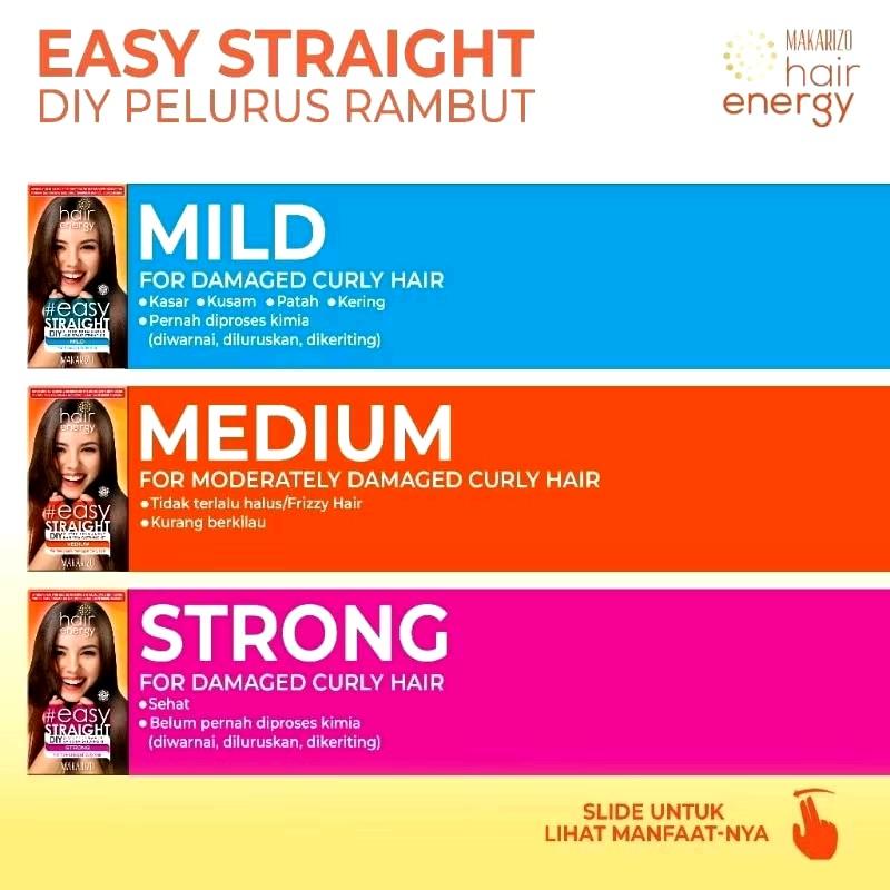 Makarizo Hair Energy Easy Straight 60ml/120ml 1