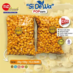POPCORN JUMBO MUSHROOM RASA KEJU MANIS SI DE WA POPCORN berat 250gr-1kg