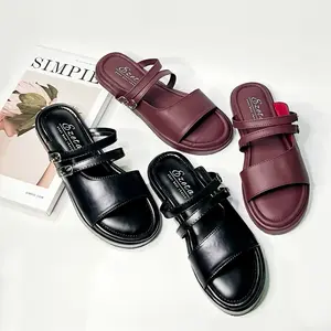 MAUREEN - Sandal Wanita Sling 2 Sandal Slip On Wanita Firall dengan Desain Elegan dan Nyaman untuk Kegiatan Sehari-hari Shoes Safety Selempang