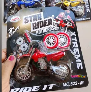 Mainan Motor cross Metalik Xtreme Trail Star Rider