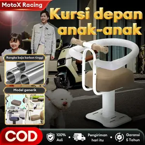 Kursi Motor Anak Dudukan Portable Matic Desain Keamanan Kapasitas Beban 100KG Bayi Pengaman Boncengan