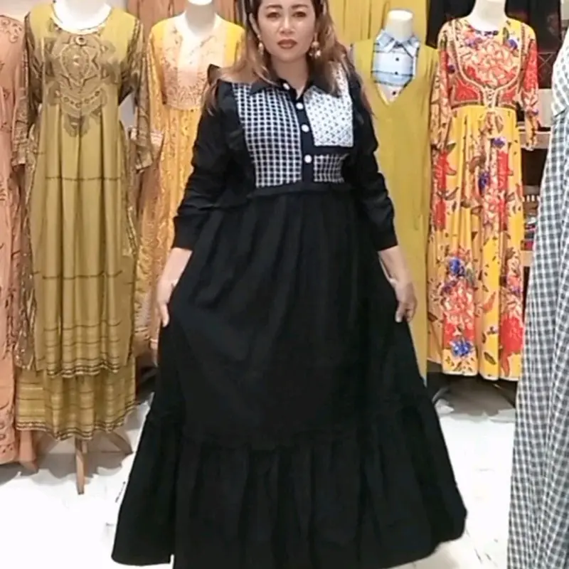 midi dress import premium  Gaun 1