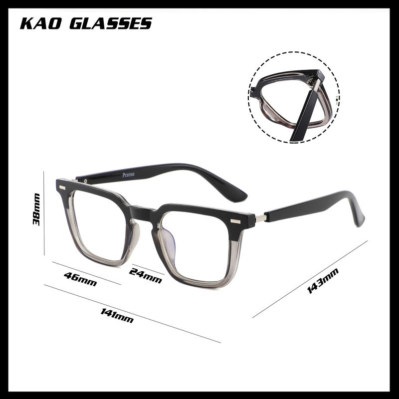 K129 - Mắt kính cận thời trang Nam Nữ - Tặng hộp - Free Ship - Đổi hàng trong 7 ngày