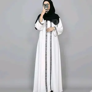 ABAYA ARABIC MADINDA STYLE TURKEY // Muslim Gamis Dress Turki Bordir Dewasa Maxi Pesta