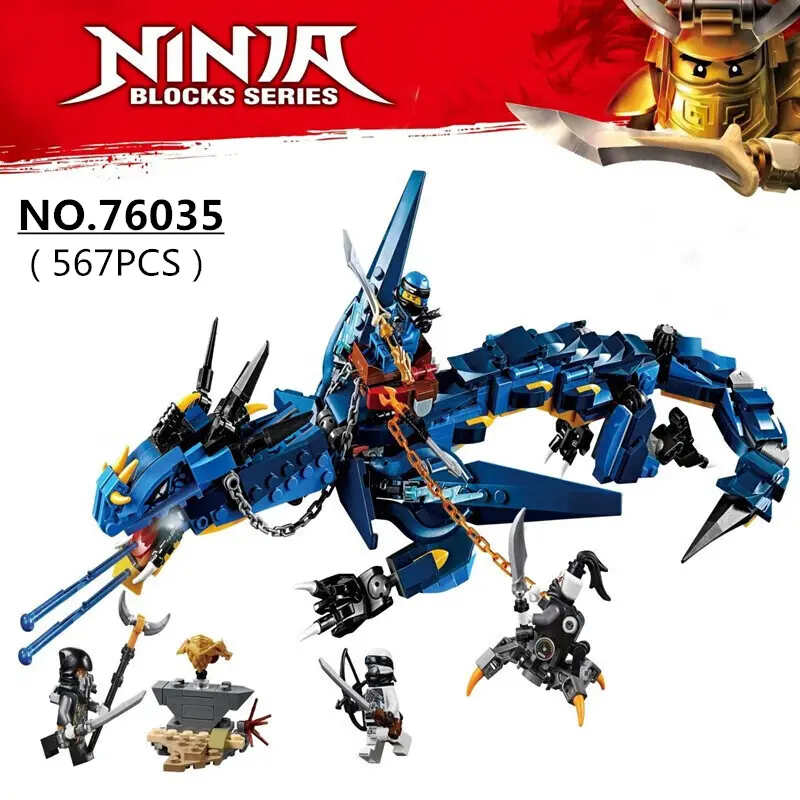 Bộ khối xây dựng rồng Xanh Biển đền thờ Ninjago sáng tạo, 567 mảnh, với 4 hình, gạch tự làm, mô hình trang trí, đồ trang trí, đồ chơi trẻ em trai, quà sinh nhật
