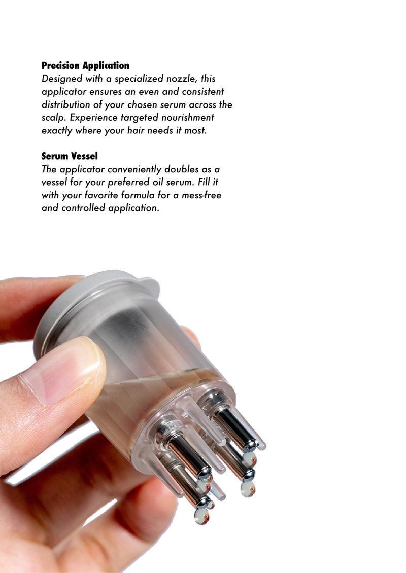Product Introduction of Refined Supply Scalp Applicator - Scalp Massaging and Serum/Oil Vessel 4