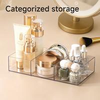 Gambar [NEW ARRIVAL] Vusign Clear Organizer 3 Sekat / Rak Meja Kosmetik Bening / Storage Makeup 3 Kompartemen Multifungsi VS1243 dari vusignhome Kab. Tangerang 2 Tokopedia
