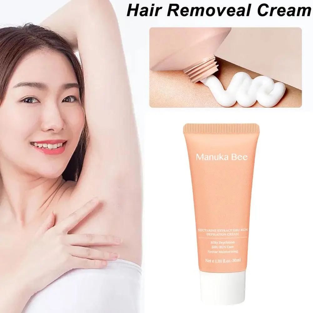30ml Hair Removal Cream Painless Hair Removing Depilatory Cream For Men & Women Body Facial Armpit Leg Hand Hair Removal