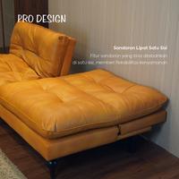Gambar Pro Design Libra SBD Sofa Bed - Leather Copper Brown, Standar dari Pro Design Furniture Kab. Gresik 4 Tokopedia