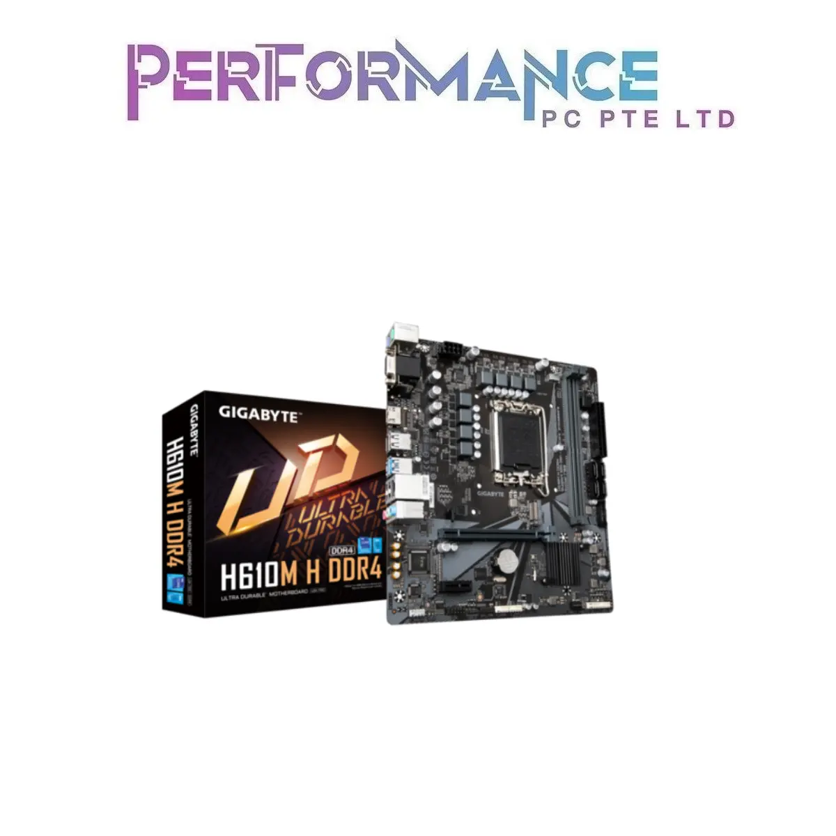 H610M H DDR4 MOTHERBOARD (3 YEARS WARRANTY CDL TRADING PTE LTD)