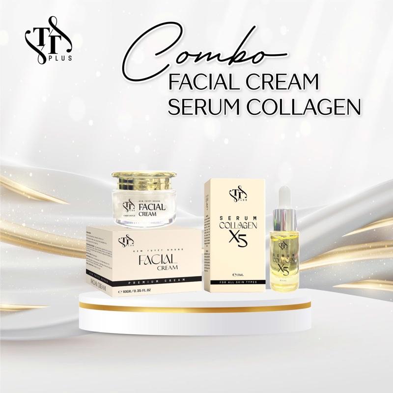 Combo Kem serum FACIAL collagen