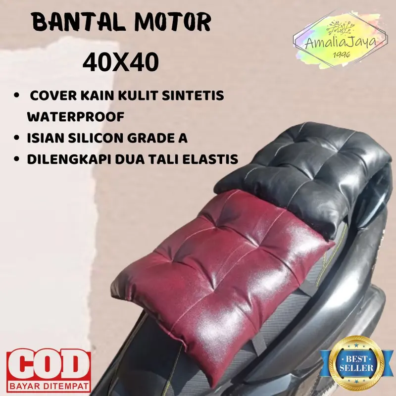 SALE!! BANTAL JOK MOTOR PREMIUM ANTI AIR MULTIFUNGSI Motorcycle Karet 0