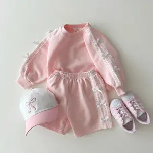 SETELAN RENDA PITA UNTUK ANAK PEREMPUAN UMUR 1-8 TAHUN BAJU ANAK TERBARU MODEL CANTIK