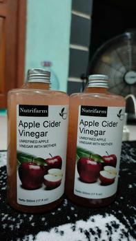 Product Review of NUTRIFARM CUKA APEL 500ML WITH MOTHER CUKA APEL 500 ML organik from Y**i S**i 1