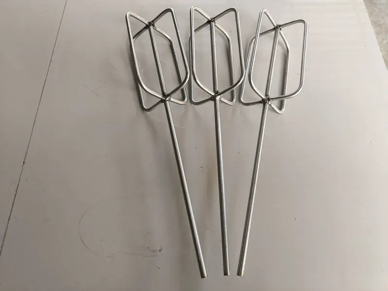Alat Pengaduk Adonan Model Kotak / Pengocok Adonan Martabak Stainless Stell Anti Karat - Mata Bor Mixer Multifungsi Ukuran 40cm & 60cm 6