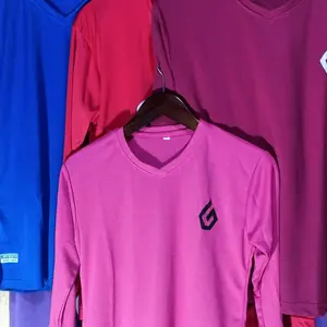 Baju Sport Olahraga Wanita Lengan Panjang Atasan Kaos Running Lari Gym Senam Zumba Sepeda Bulutangkis Sporty Muslim Hitam Setelan