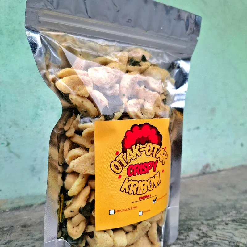 OTAK OTAK KRISPY KRIBOW 200 GRAM - OTAK OTAK CEMILAN VIRAL 4