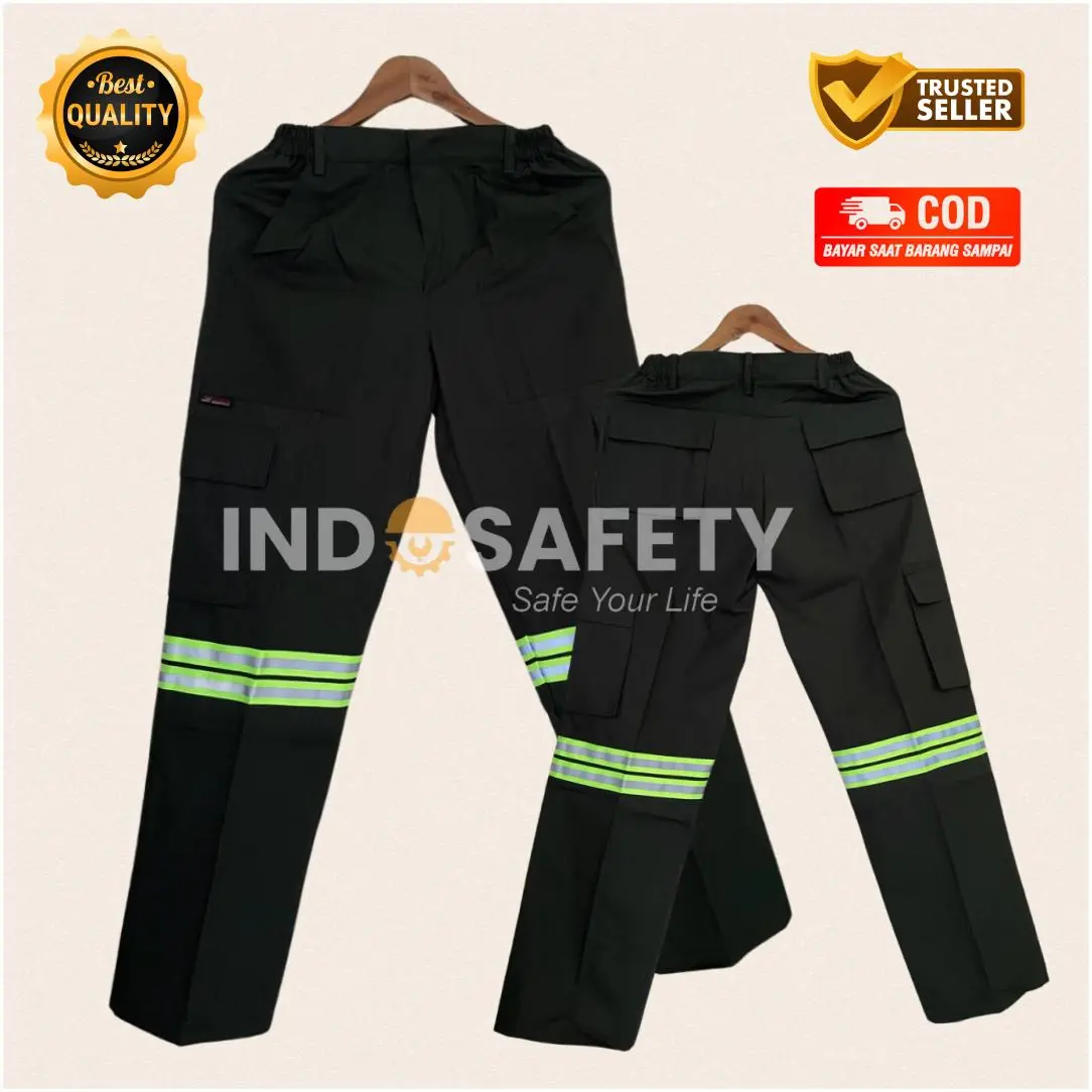 COD I WEARPACK CELANA SAFETY WARNA ARMY