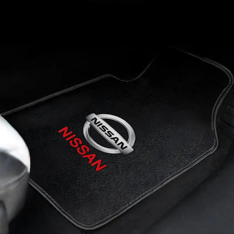 Thảm Xe Hơi Thông Dụng Cho Nissan Almera Sylphy Sentra Navara Serena Teana X Trail March Terra Nv200 Juke Patrol Elgrand Tiida 307Z, Thảm Sàn Xe Hơi, Đồ Dùng Trang Trí Nội Thất Xe Hơi, Thảm Kiểu Thảm, Mới 2