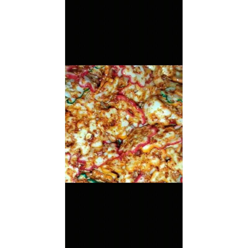 kerupuk seblak bintang pedas gurih 250gram Keripik Cemilan Kering 2