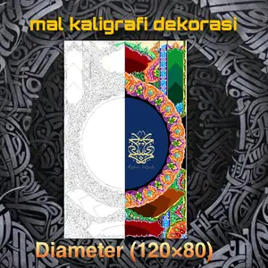 mal kaligrafi dekorasi keren Dinding