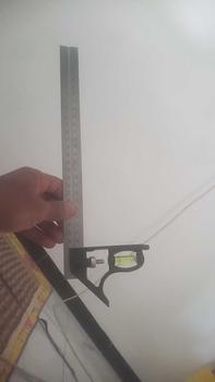 Product Review of SIKU TUKANG WATERPASS IGM 12in - Grafir Penggaris Siku Waterpas L 12 inci Mistar Siku Kombinasi Siku Bangunan 30 cm Siku Waterpass Multiguna IGM IS-019 from R**N S**N 0