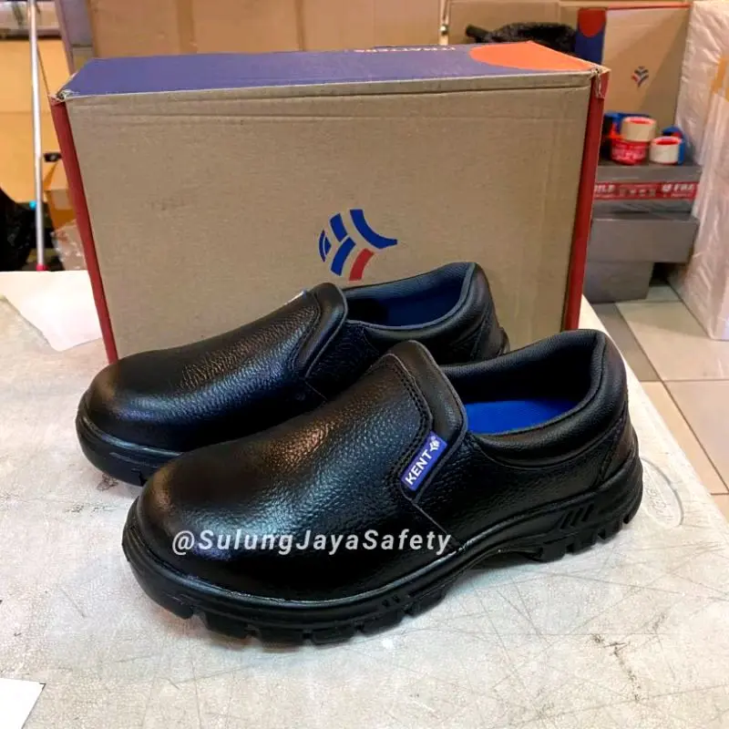 Sepatu Safety Kent PAPUA 78106 Original 100% - Safety shoes Karet keselamatan Kerja Original SNI Pria Berkualitas Besi High Quality