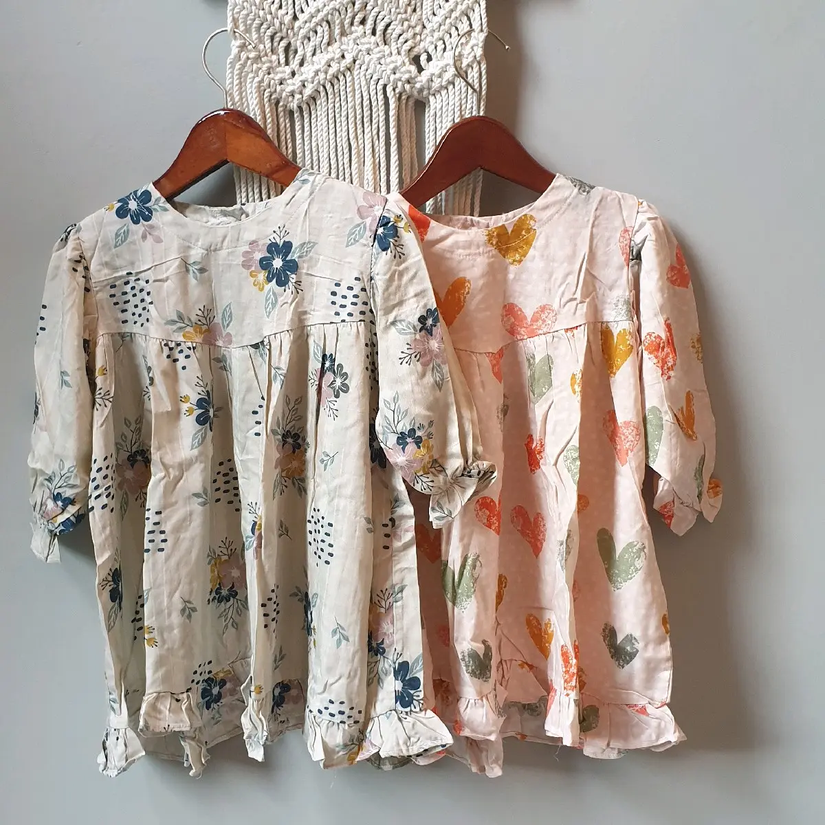 Dress Anak Perempuan Lengan Panjang Usia 1-3 tahun