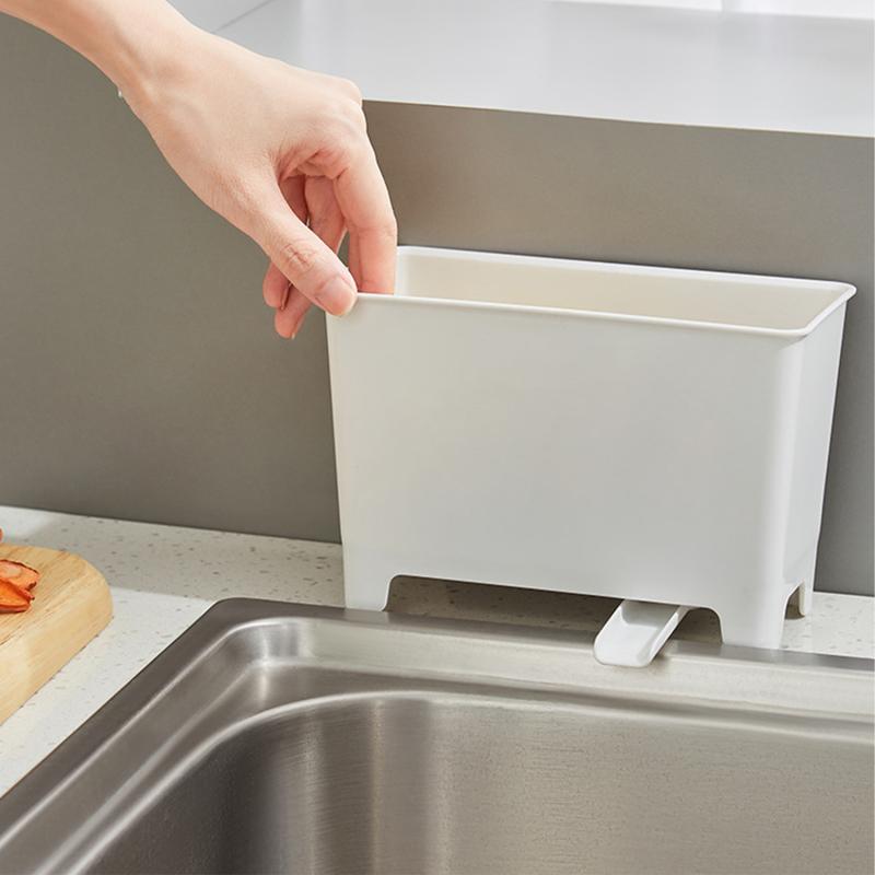 Product Introduction of Kitchen trash can sink kitchen waste drain bucket food residue soup filter drainable trash can storage bucket 13