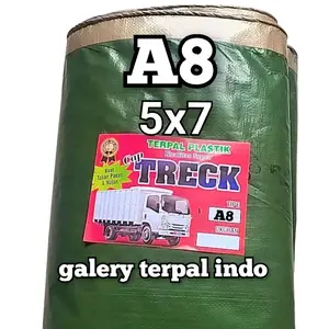 terpal korea super quality A8 5x7 terpal tenda terpal premium army gold anti air Camping Outdoor