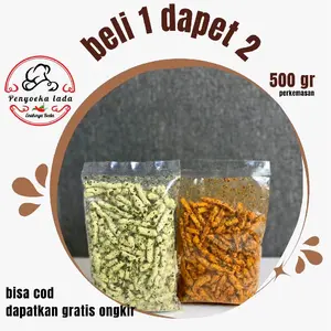 Basreng Beli 1 dapat 2 (500 gr + 500 gr) Cikruh Food Snacks Pedas