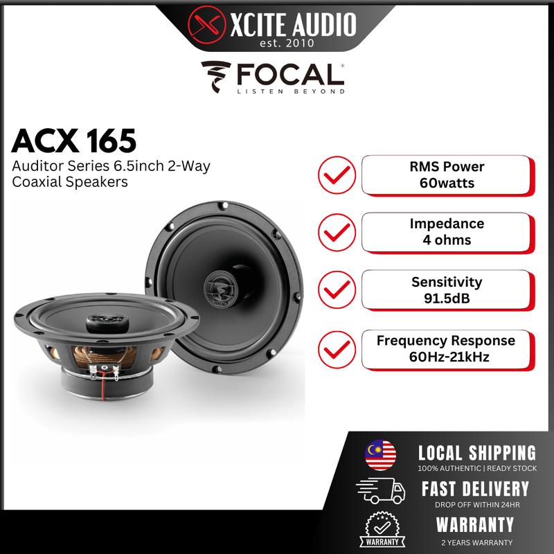 Focal ICFORD165 2-Weg coaxiale 16,5cm speakers FORD