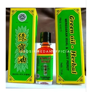 GREEN OIL HERBAL 10 ML CAP LANG - MINYAK HIJAU CAP LANG