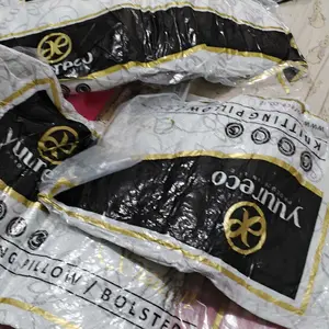 Yuureco Bantal & Guling 4pcs Motif Paket Sultan Knitting Series dan Paket Kece by Yuureco Hypollergenic Antibacterial Odorless Long Lasting Comfort Bed