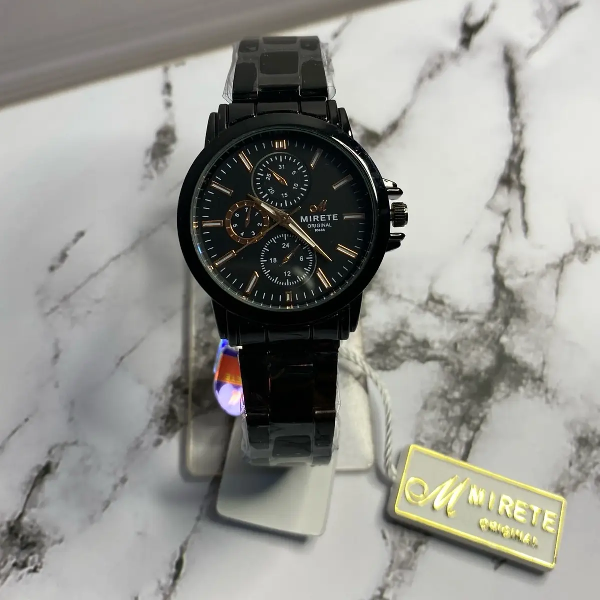 Mirete jam tangan wanita Original tahan air Stainless Stell rantai COD bayar di tempat