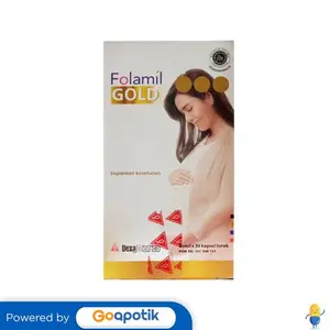FOLAMIL GOLD BOTOL 30 KAPSUL
