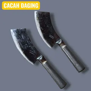 CACAH DAGING POTONG TULANG BAHAN BAJA PER GAGANG BESI PIPA Ayam Kitchenware Pisau dan kelapa muda Kayu