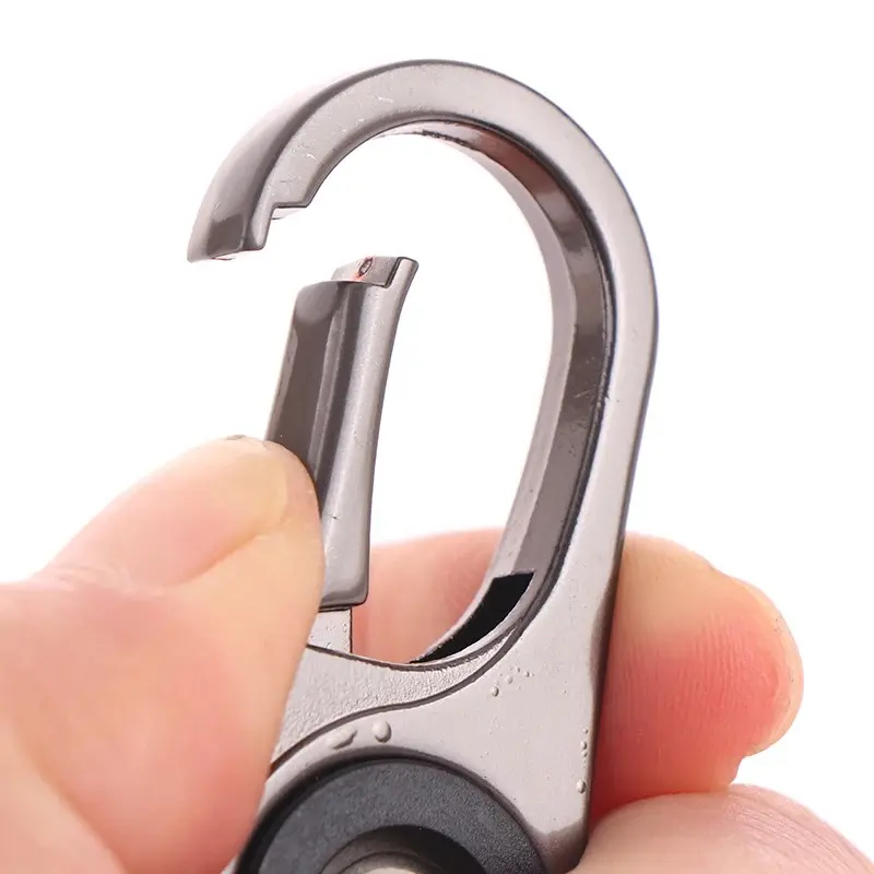 CMOON Gantungan Kunci Carabiner Multifunctional Keychain Zinc Alloy - W76 Terbaru Pisau 3