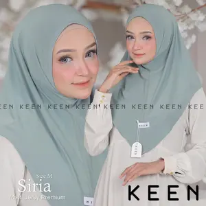 HIJAB INSTAN SIRIA NON PET MATT JERSEY PREMIUM by KEEN BEST SELLER SIZE M